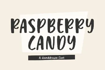 Raspberry Candy font