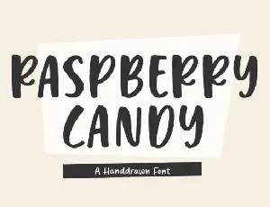 Raspberry Candy font