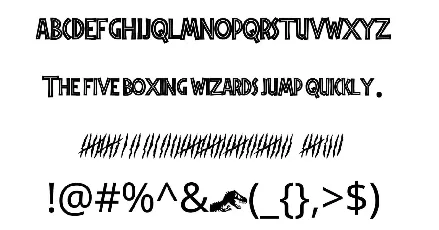 Jurassic Park font