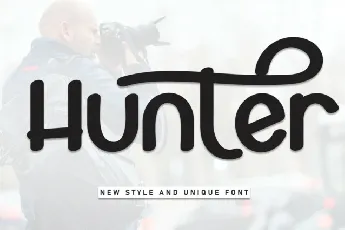 Hunter Display font