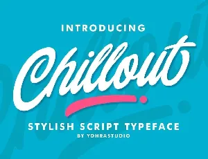 Chillout Script Free font