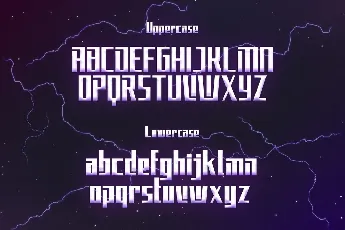 Elecstrom font