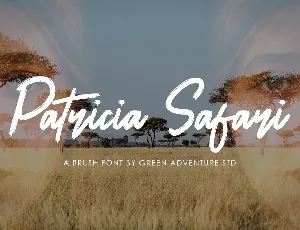 Patricia Safari font