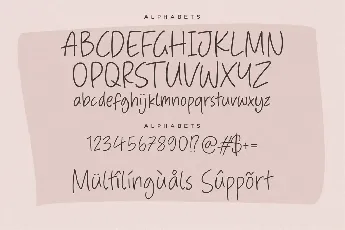 Chocolate Buttons font