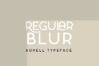 Aorell font