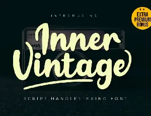 Inner Vintage Handwritten font