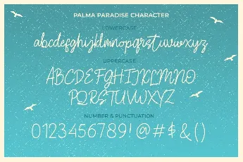 Palma Paradise font