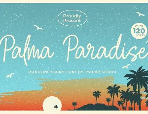 Palma Paradise font