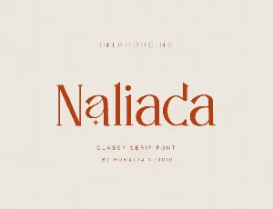 Naliada font