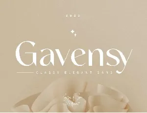 Gavensy font