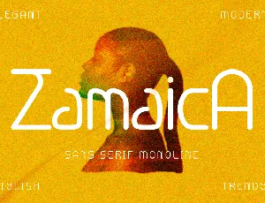 Zamaica font