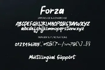 Forza font