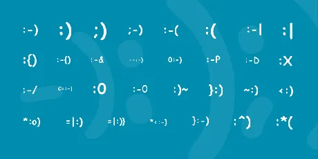 KR Deb's Emoticons font