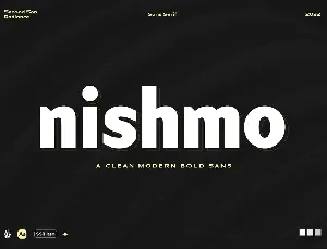 Nishmo font