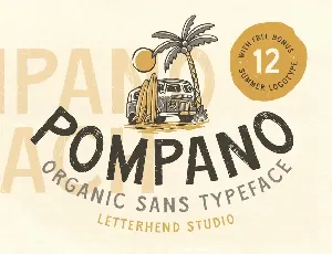 Pompano font