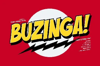Buzinga! font