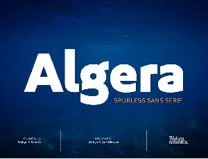 Algera font