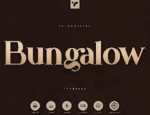 Bungalow font