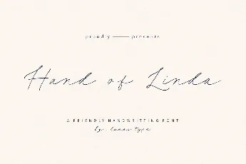 Hand of Linda font