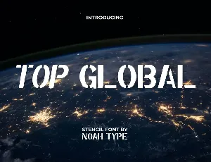 Top Global Demo font