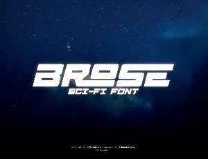 Brose font