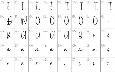 Jatina font