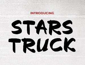 STARSTRUCK font