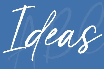 Ideas font