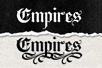 Empires font