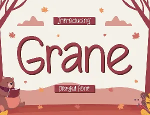 Grane Free Trial font