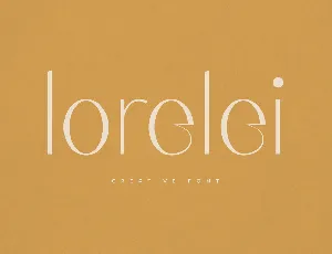 Lorelei font