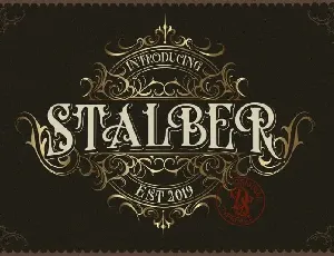 Stalber Blackletter font