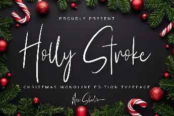 Holly Stroke font