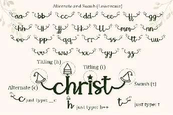 Christmas Energy font