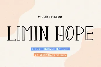 LIMIN HOPE font