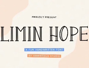 LIMIN HOPE font