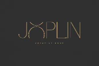 Joplin font