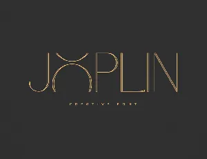 Joplin font