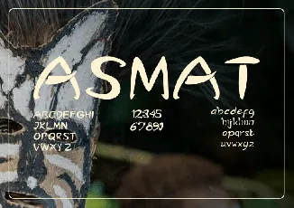 Asmat font