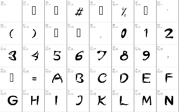 Asmat font