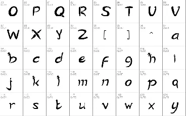 Asmat font