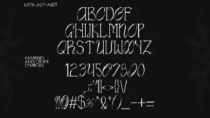 Deconstructed font