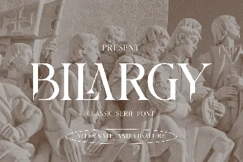 Bilargy Classic font