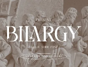 Bilargy Classic font