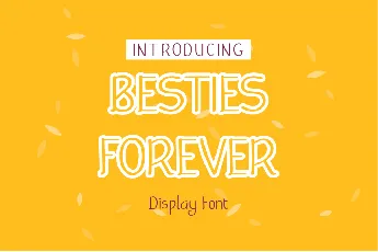 Besties Forever font