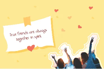 Besties Forever font