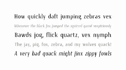 Gowa Serif font