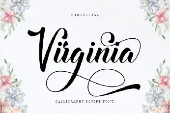 Virginia font