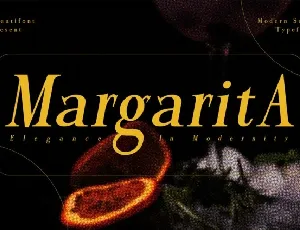 CF Margarita font