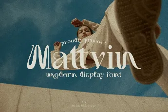 Mattvin DEMO font